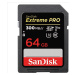 SanDisk SDHC karta 64GB Extreme PRO (300 MB/s, Class 10, UHS-II U3 V90)