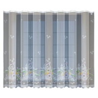 Dekorační žakárová záclona s řasící páskou ALENA 160 bílá 300x160 cm MyBestHome
