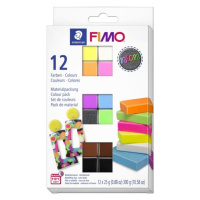 FIMO sada 12 barev x 25 g - Efekt Neon Kreativní svět s.r.o.