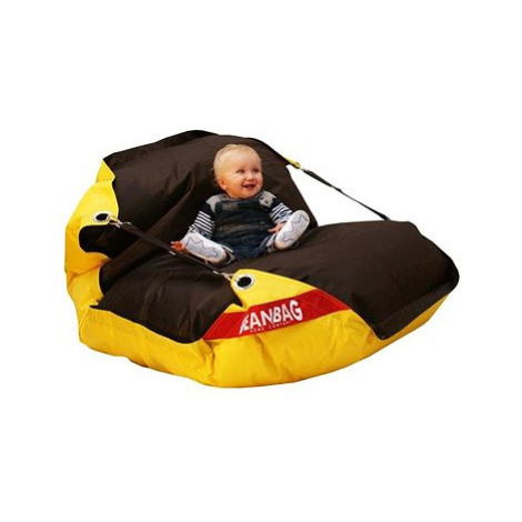 BeanBag Sedací pytel 189×140 duo brown - yellow