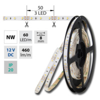 LED pásek McLED 12V neutrální bílá š=8mm IP20 4,8W/m 60LED/m SMD3528 ML-121.773.60.2