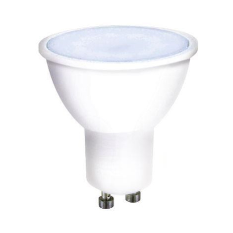 Solight LED žárovka, bodová, 7W, GU10, 6000K, 595lm, bílá