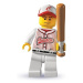 Lego® 8803 minifigurka basebalista