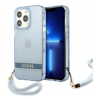 Guess GUHCP13LHTSGSB pouzdro case kryt iPhone 13 Pro 13 6,1 modré