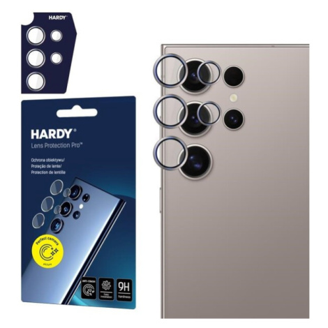 3mk Hardy Lens Protection Pro skla na fotoaparát Samsung Galaxy S24 Ultra šedá