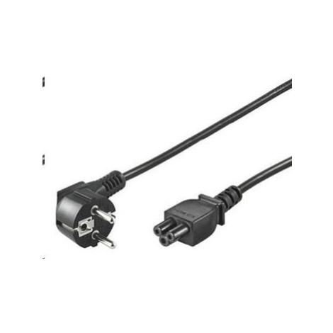 PREMIUMCORD Kabel napájecí 230V pro NTB (3pin, Schuko, trojlístek) 1m