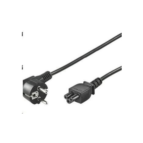 PREMIUMCORD Kabel napájecí 230V pro NTB (3pin, Schuko, trojlístek) 2m