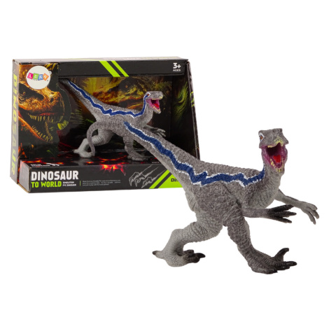 mamido  Sběratelská figurka dinosaura Velociraptor šedý 1 ks