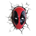 3D Lampa Marvel - Deadpool