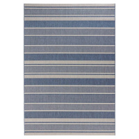 Modrý venkovní koberec NORTHRUGS Strap, 200 x 290 cm