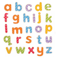 Bigjigs Toys Magnetická barevná abeceda (malá písmena)