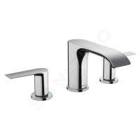 HANSGROHE Vivenis Umyvadlová baterie s výpustí, 3-otvorová instalace, EcoSmart, chrom 75033000