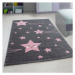 Vopi Kusový dětský koberec Kids 610 pink