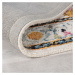 Flair Rugs koberce Kusový koberec Wool Loop Dahlia Yellow/Multi - 120x170 cm