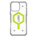 UAG Pathfinder Clear Magsafe kryt iPhone 16 Pro Max Active Neon