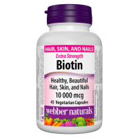 Webber Naturals Biotin 10000mcg 45cps