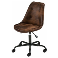 Hnědá kancelářská židle na kolečkách Støraa Dennis
