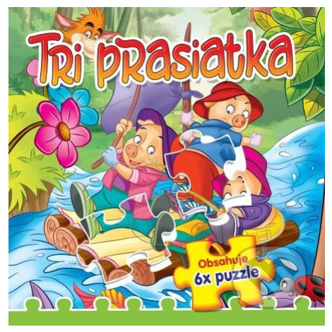 Tri prasiatka (Obsahuje 6x puzzle) - kniha z kategorie Naučné knihy FONI book