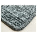 Vopi koberce Kusový koberec Alassio modrošedý čtverec - 300x300 cm