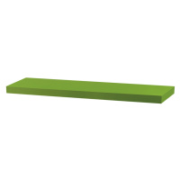 Nástěnná polička TATUM 80cm, zelená