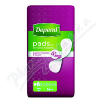 Depend Pads mini inkont.vložky ženy 14ks