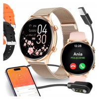 Chytré Hodinky Dámské Vodotěsné Hodinky Pl Menu Hovory Smart Watch 4 Řemínky