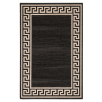 Tmavě šedý vlněný koberec 100x180 cm Cesar – Agnella