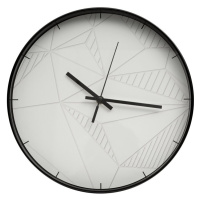 ArtFir Dekorativní hodiny 38 | krémová 30 cm