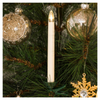 Konstsmide Christmas LED vánoční svíčky bezdrátové doplňující sada 16cm