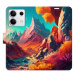 iSaprio flip pouzdro Colorful Mountains pro Xiaomi Redmi Note 13 5G