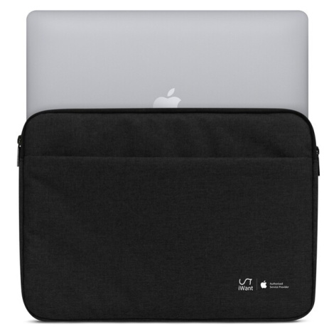 iWant MacBook 13"/14" Sleeve pouzdro Authorized Service Provider černé