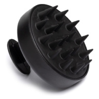 The Shave Factory Silicone Massage Brush SMC02 - silikonový masážní kartáč černá