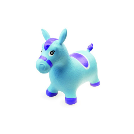 Zvířátko skákací - modrý koník ALLTOYS