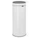 Bílý dotykový ocelový odpadkový koš 30 l Touch Bin – Brabantia