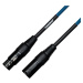 Cascha Standard Line Mic Cable Blue 3m