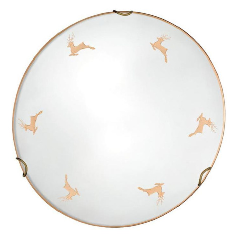 Kolarz 731.11.4.150-Nástěnné sv. NONNA 1xE27/60W/230V pr. 30 cm jeleni rose gold 731.11.4.150 AUSTROLUX BY KOLARZ