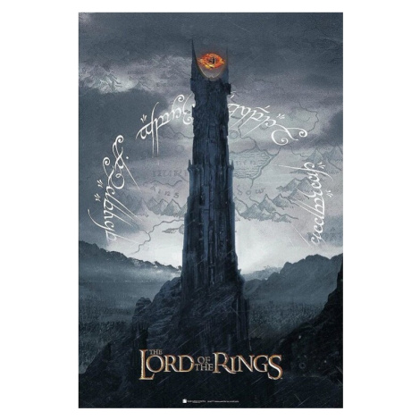 Plakát, Obraz - Pán Prstenů - Sauron Tower, 61x91.5 cm GB Eye