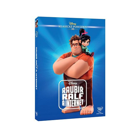 Raubíř Ralf a internet (Edice Disney klasické pohádky) - DVD