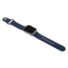 FIXED Silicone Strap silikonový řemínek set Apple Watch 42 mm/44 mm modrý