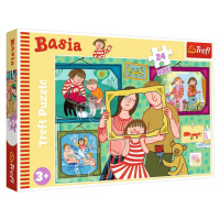 TREFL Puzzle 24 MAXI Basia a její den