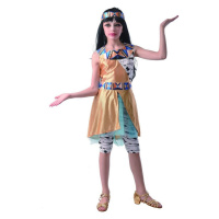 Šaty na karneval Kleopatra 110 - 120 cm