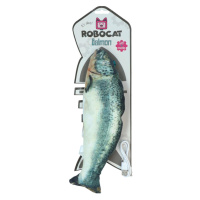 ROBOCAT Fish Salmon madnip USB hračka pro kočky 30 cm