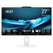 MSI PRO/AP272P 14M-641EU/27"/FHD/i3-14100/8GB/256GB SSD/UHD 730/W11H/White/2R