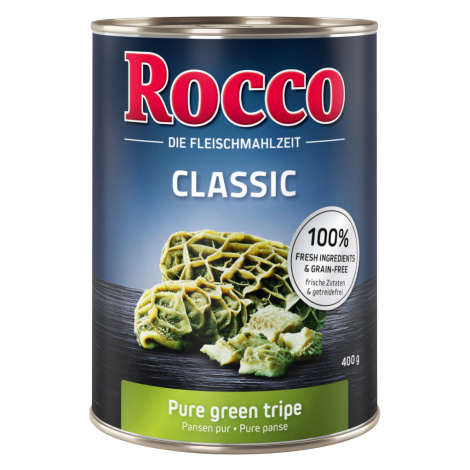 Rocco Classic 24 x 400 g - Hovězí se zeleným bachorem