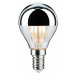 Paulmann LED Retro-kapka 4,8W E14 stříbrný vrchlík teplá bílá stmívatelné 286.67 P 28667