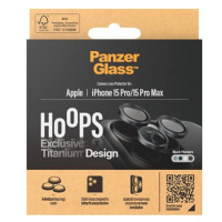 PanzerGlass HoOps Apple iPhone 16 Pro/15 Pro/16 Pro Max/15 Pro Max ochr. kroužky foto černý tita