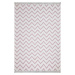 Bílo-růžový bavlněný koberec Oyo home Duo, 80 x 150 cm