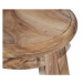 DIVERO 6144 Stolička kulatá z masivního SUAR dřeva