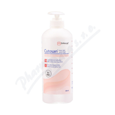 Cutosan mycí gel DrKonrad 500ml Dr Konrad Pharma