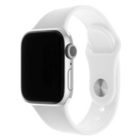 FIXED Silicone Strap SET pro Apple Watch 42/44/45/Ultra 49mm bílý